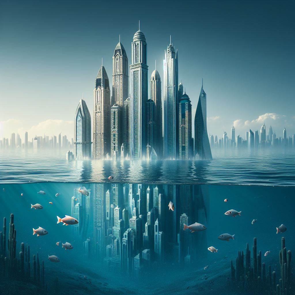 Dubai Under Water like Atlantis